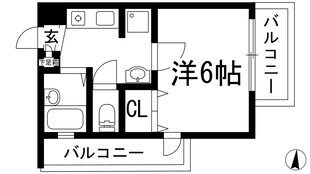 ステラハウス6の物件間取画像